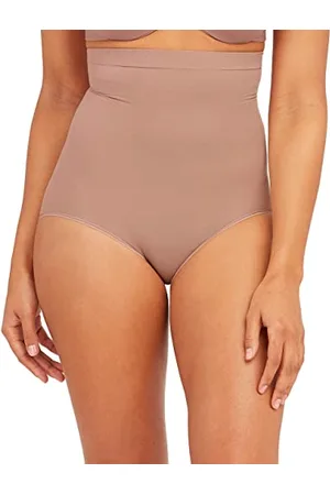 Spanx Bielizna modelująca dla kobiet Kontrola brzucha Majtki z wysokim stanem (regularne i duże rozmiary), , 4XL