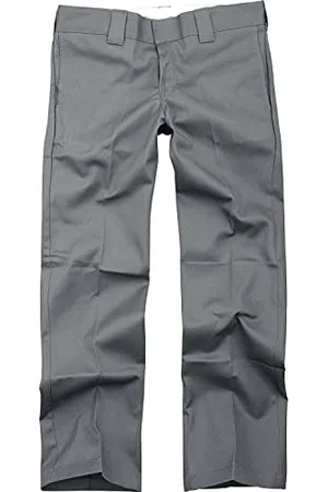 Dickies Męskie spodnie do pracy, dopasowane, o prostej nogawce, Grafitowy, 32W / 32L