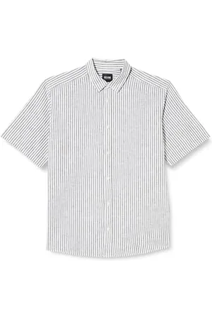 Only & Sons ONSCAIDEN SS Stripe Linen Shirt 841 NOOS, , M