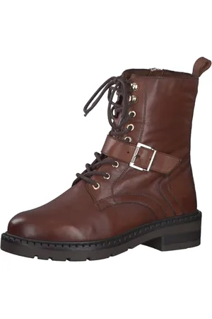 Marco Tozzi Buty damskie Bootie Laced 2-25234-43 półdługie kozaki, , 39 EU