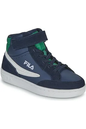 Fila Crew Mid Buty Dziecięce Uniseks na Rzepy