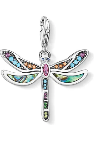 Thomas Sabo Damska zawieszka charm ważka Charm Club srebro wysokiej próby 925 1757-964-7