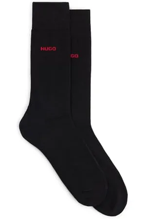 HUGO BOSS Męskie skarpety 2P RS UNI CC średniej wysokości z elastycznej tkaniny, dwupak, , 35-38 EU