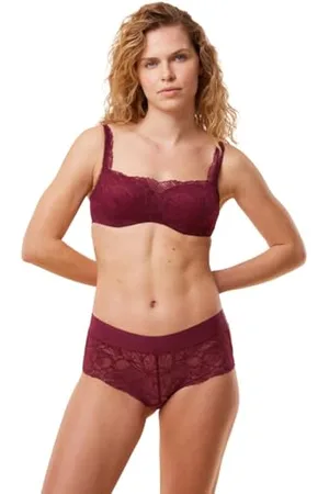 Triumph Body Make-Up Illusion Lace Balconette Woodrose, , 70C