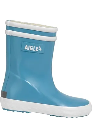 Aigle Orzeł Baby FLAC 2, Chłopięce buty Deszczowe Unisex Kinder, Błękitny, 19 EU
