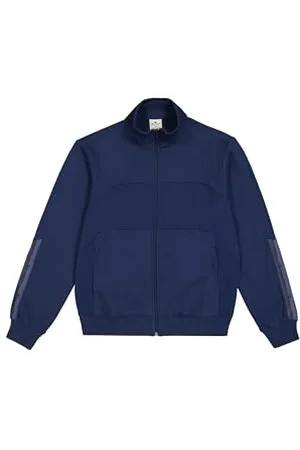 Champion Legacy C-Tech (220393) - Soft Compact Poly Full Zip High-Neck Bluza, Morski Niebieski ( , XS Mężczyźni FW24, , XS