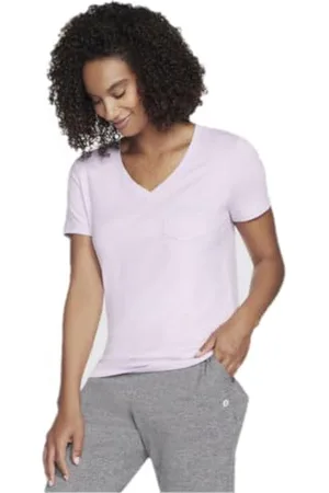 Skechers Damska koszulka Godri Serene z dekoltem w serek, , S