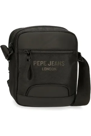 Pepe Jeans Bromley, plecaki, plecaki kabinowe, torby na ramię Joumma Bags, poliester, różne rozmiary, czarny, zielony, czerwony, szary, poliester., , Talla única, podwójna torba na ramię