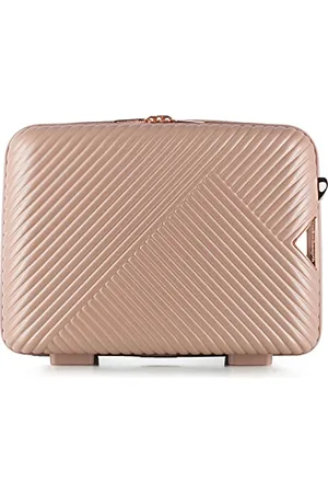 Wittchen Gl Style Line kuferek na kosmetyki, XS, (różowy) - 56-3P-844-77