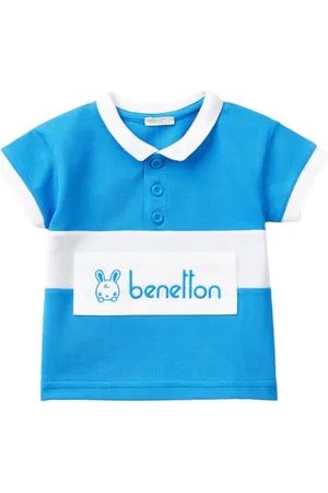 Benetton Koszulka polo Unisex-Bimbi, , 56
