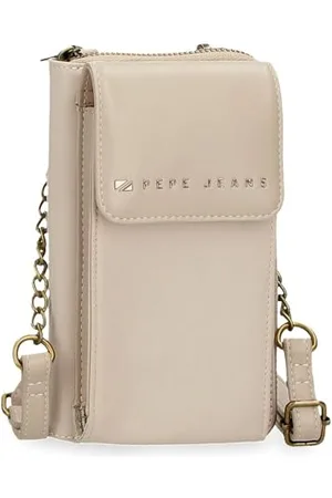 Pepe Jeans Morgan Joumma Bags damskie plecaki na co dzień torby podróżne, beżowo-czarne sztuczne futro damskie, , Talla única, torba na ramię