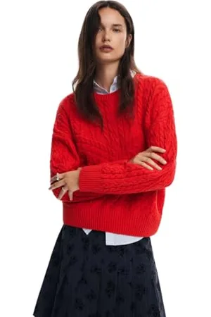 Desigual JERS_Exeter, 3092 Rojo, XXL, , XXL