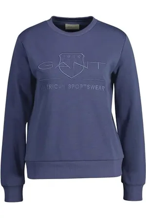 GANT REG Tonal Shield C-Neck Sweat, , M