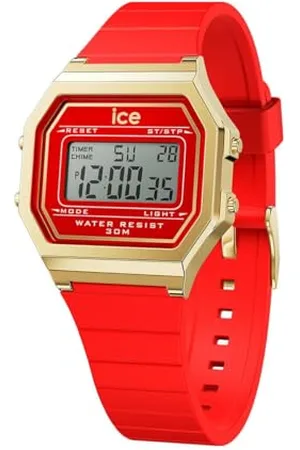 Ice-Watch ICE digit retro Red passion - damski zegarek z plastikowym paskiem - 022070 (Small)