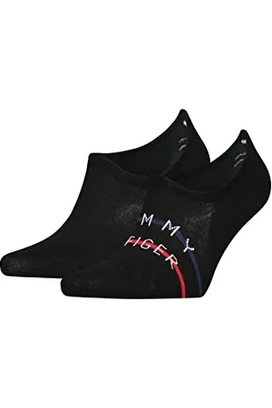 Tommy Hilfiger Męskie stopki TH Men 2P CF2Y, czarne, 43/46, , 43-46 EU