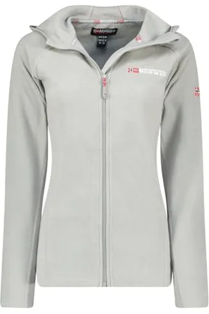 Geographical Norway Tugood Damski ciepły polar damski z zamkiem błyskawicznym, kurtka jesienno-zimowa, ciepła dla kobiet, długi rękaw, miękki futrzany sweter, wygodny, outdoorowy ( , XL)