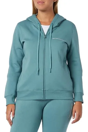 Emporio Armani Damska kurtka Iconic Terry Full Zip Jacket (2 sztuki), , S