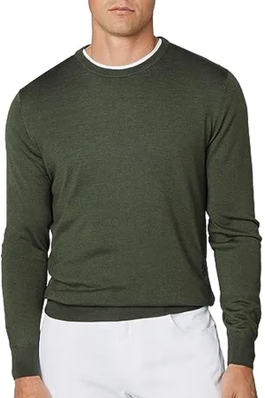 Hackett Męski sweter GMD Merino Silk Crew sweter, , XS, , XS