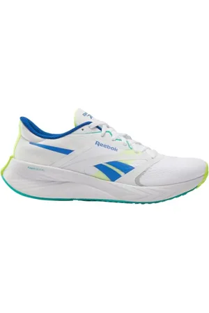 Reebok Damskie trampki ENERGEN TECH Plus 2, białe/niebieskie/niezielone, 39 EU, Biały Kineticblue Unlshedgreen, 39 EU