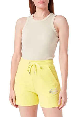 Moschino Szorty damskie, żółte, rozmiar 38 (DE), , 38