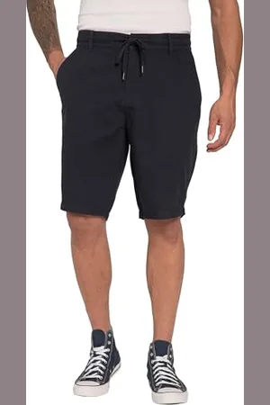 JP 1880 Męskie, duże rozmiary, bermudy o wyglądzie lnu, , 6XL