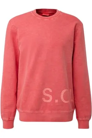 QS by s.Oliver Męska bluza z nadrukiem logo, , XXL