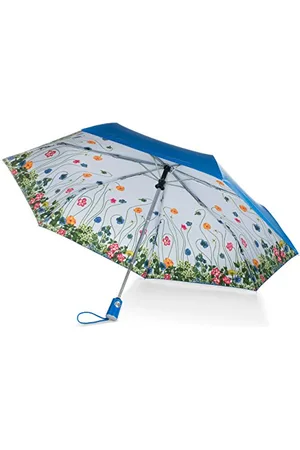 Totes Parasol z nadrukiem baldachimu, automatyczne otwieranie i zamykanie, , Jeden rozmiar, Kolorowy parasol z nadrukiem pod baldachimem