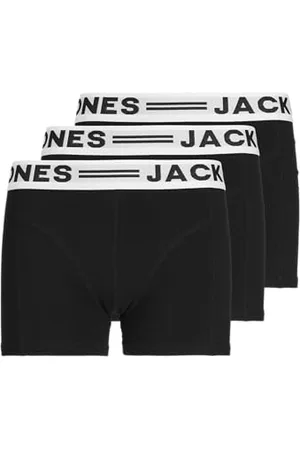JACK & JONES Boy Boxershorts chłopięce z logo, 3-pak, , 128