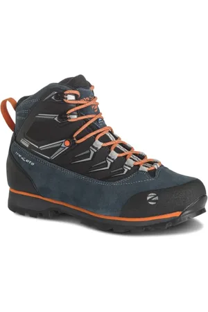 TREZETA X, Unisex-Dorosły Trekking Buty, Niebieski atrament pomarańczowy, 47 EU