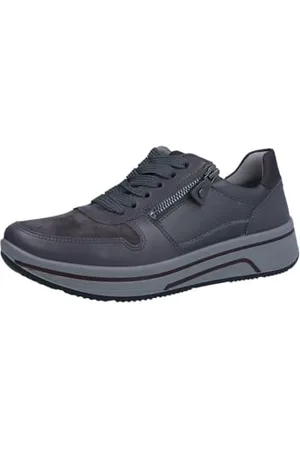 ARA Sapporo damskie buty sportowe, stalowe, antracytowe, amarone, 36,5 EU szerokie, , 36.5 EU Weit