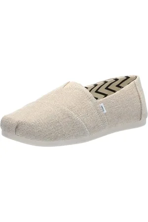 TOMS Damskie mokasyny Alpargata szerokie płaskie, , 4 UK Wide