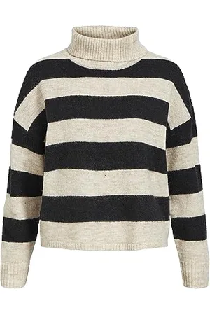 Object OBJMINNA L/S sweter z dzianiny z rolowanym dekoltem NOOS, , L