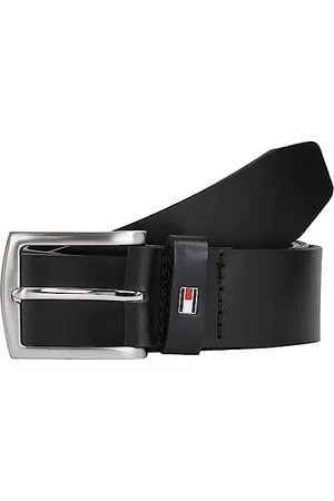 Tommy Hilfiger Mężczyźni Pasek New Denton 3.5 Belt 360 , czarny (czarny)Pasek W115