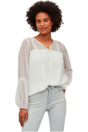 VILA Damska bluzka Viedee L/S Top/Su-Noos, , 36