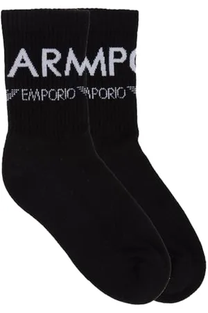 Emporio Armani Skarpetki ICONIC LOGOBAND 2-PACK SHORT SOCKS, , rozmiar uniwersalny