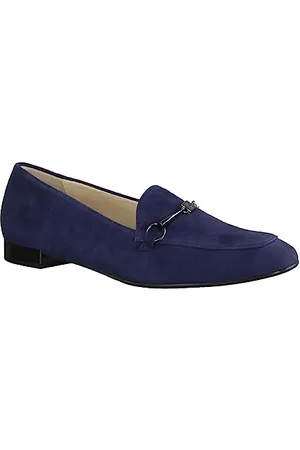 Högl Högl Damski Close Penny Loafer, granatowy, 34,5 EU, , 34.5 EU