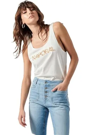 Kaporal 5 Tee Shirt, Model Faon, Kobiety, , XL; Regularny krój, bez rękawów, okrągły dekolt, , XL