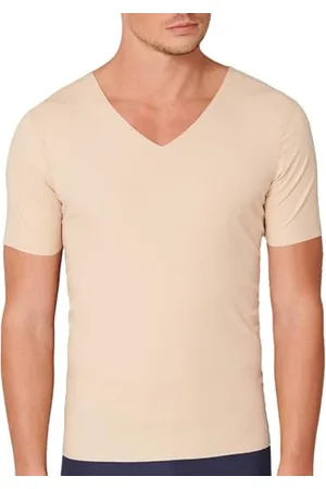 Schiesser Męski Podkoszulek z Dekoltem w Serek, , Xl