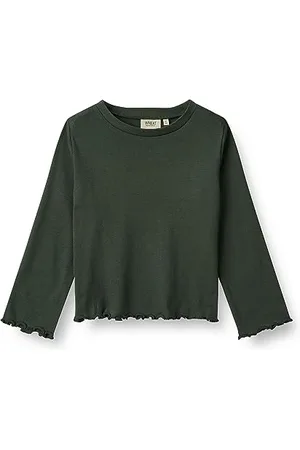 WHEAT T-shirt Else Junior dla dziewcząt, 48% bawełna ekologiczna, 48% modal, 4% elastan, standard Öko-Tex, , 122 cm