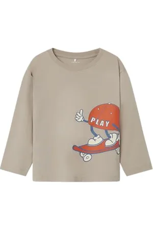 NAME IT Nmmotis Ls Nreg Top Bf koszulka z długim rękawem, , 86
