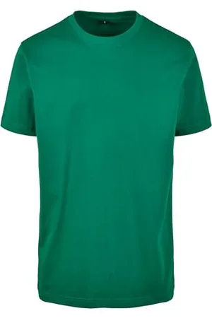 Build Your Brand Męski T-shirt z okrągłym dekoltem, basic, męski top z bawełny, z okrągłym dekoltem, dostępny w wielu kolorach, rozmiary XS-5XL, , L