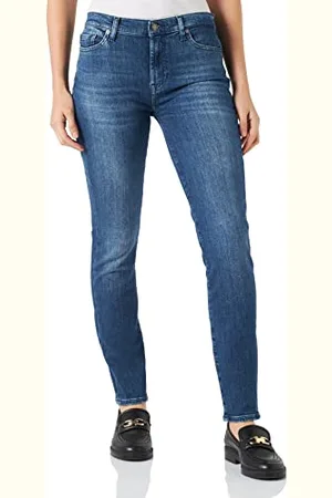 7 for all Mankind Damskie dżinsy Hw Skinny Slim Illusion, , 25