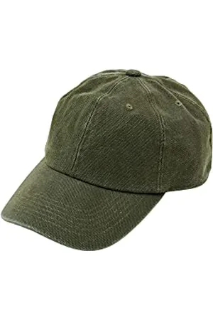 ESPRIT Czapka baseballowa z płótna, zielony khaki, M
