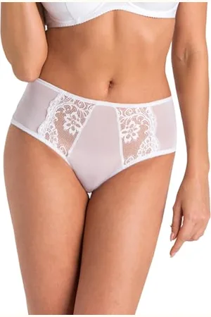 Teyli Damskie majtki siateczkowe z koronką Marte, , XL