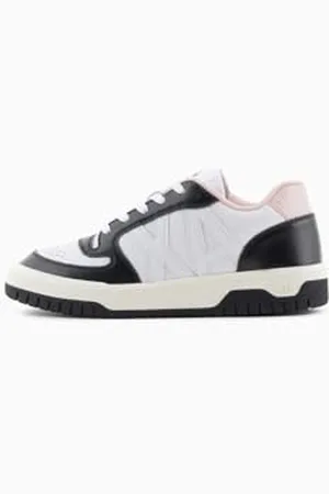 Armani Exchange Damskie buty sportowe Duck, Cross-Gender Project, Logo On Tongue Sneaker, , 37 eu
