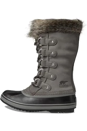 sorel Joan Of Arctic Boot WP Wodoodporne śniegowce Kobiety, Quarry/Black, 43 EU