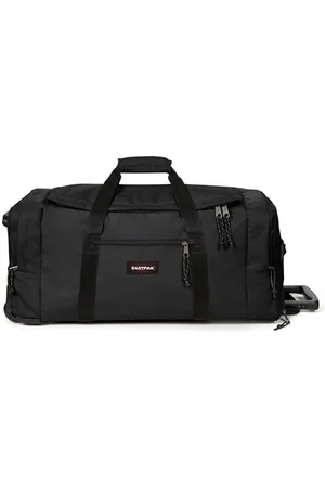 Eastpak Leatherface M + Bagaż na kółkach, 68.5 x 32.5 x 34.5 cm, 69 L - (Czarny)