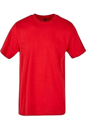 Build Your Brand Męski Basic okrągły dekolt T-shirt, , 3XL