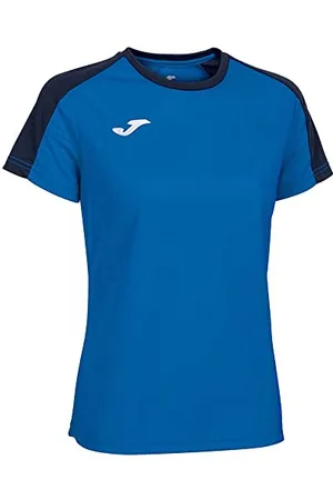 Joma Eco Championship T-shirt damski z krótkim rękawem, błękit królewski/granatowy, M