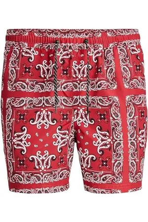 JACK & JONES Męskie spodenki kąpielowe JPSTFIJI JJSWIM Bandana, czerwone, M, , M